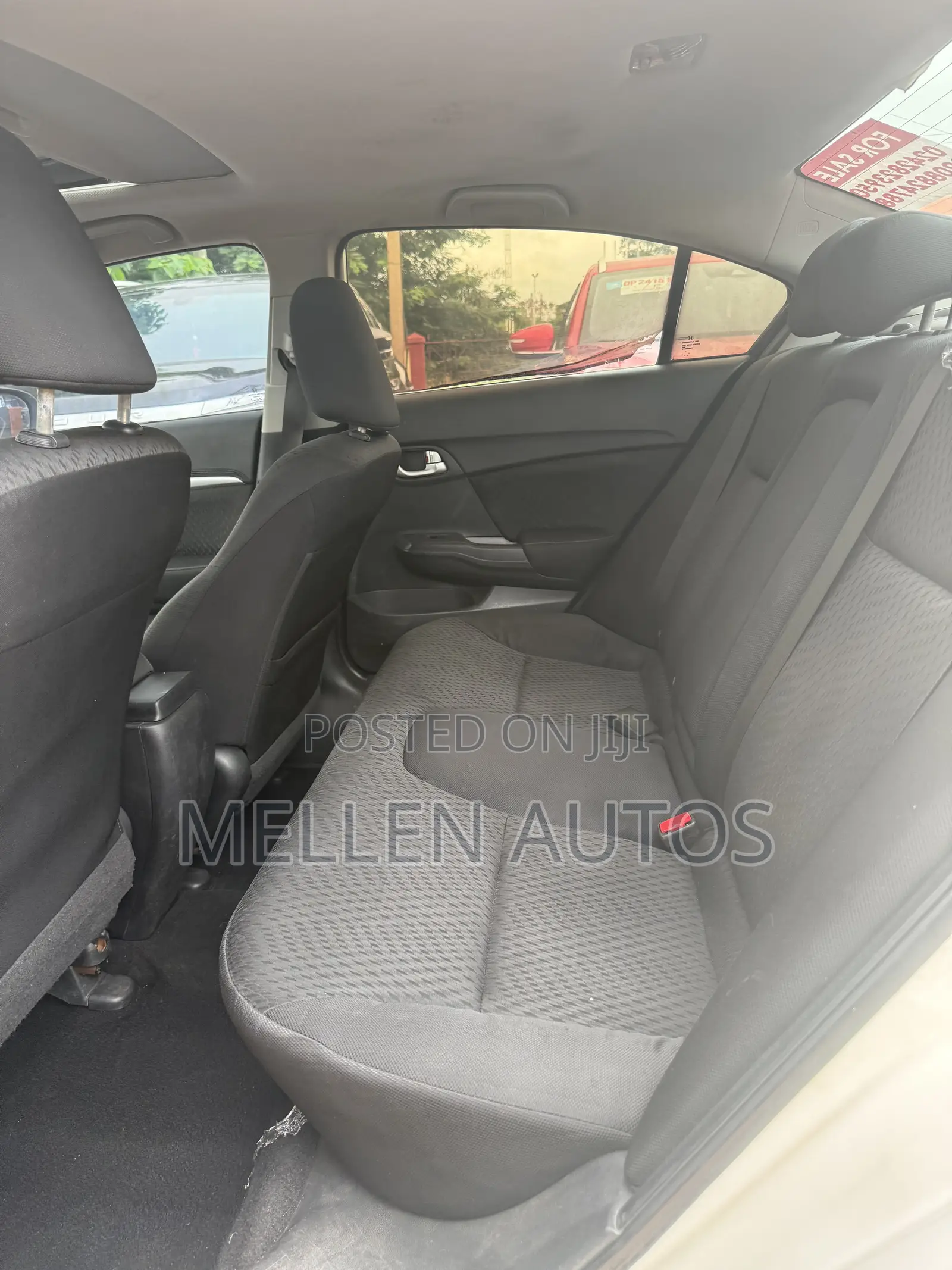 Honda Civic Sedan EX 2013 White