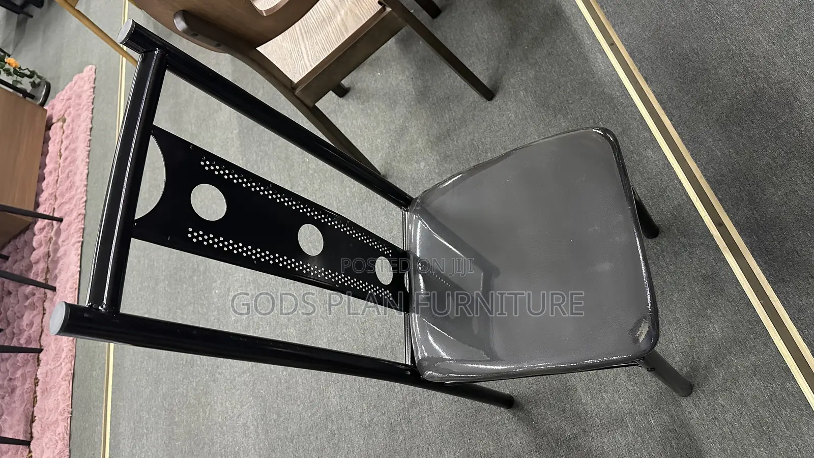 4-Seater Glass Top Dining Set
