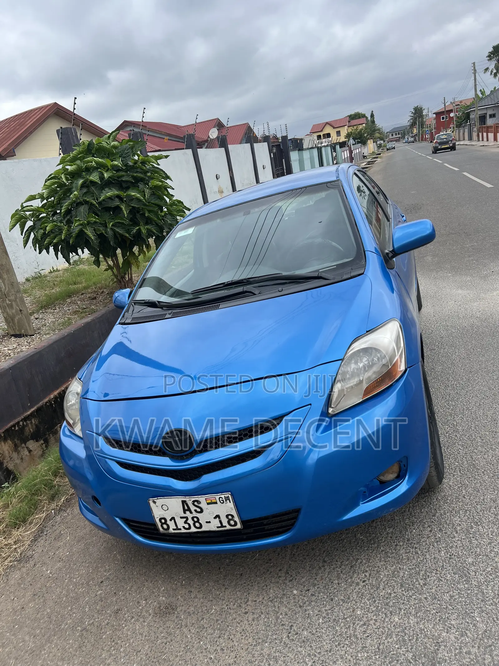 Toyota Yaris 2007 Blue