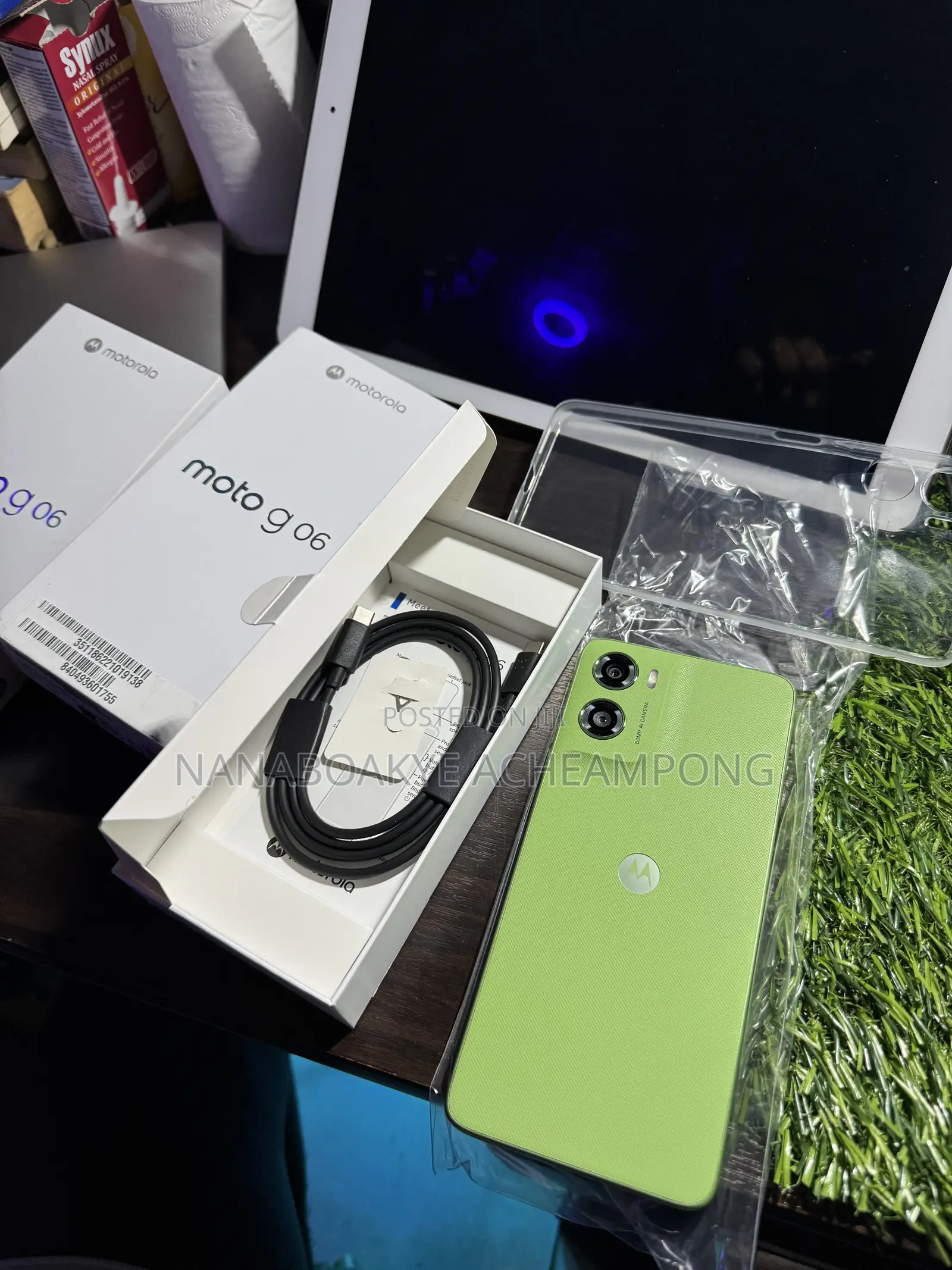 New Motorola Moto G60 128 GB Green