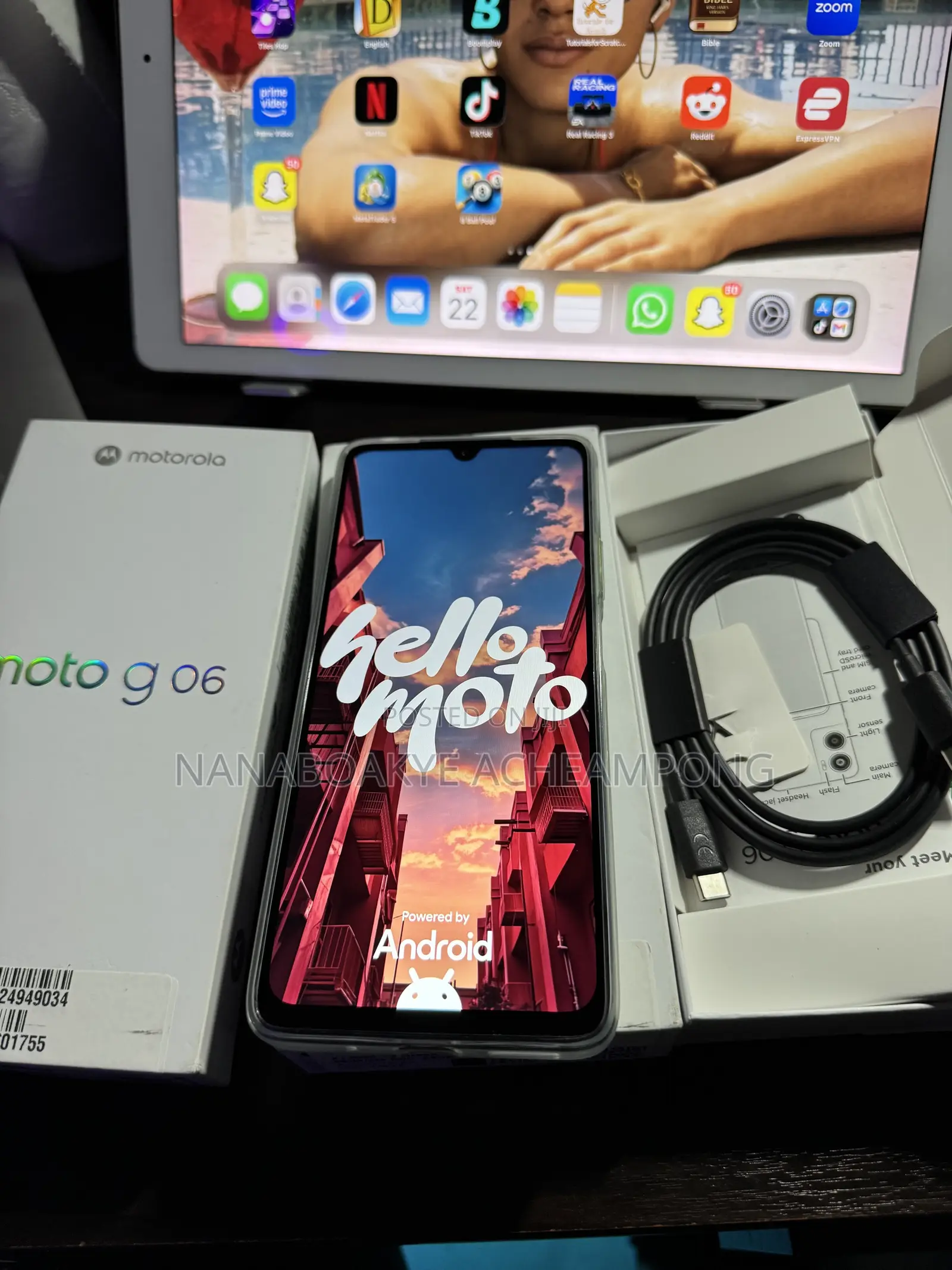 New Motorola Moto G60 128 GB Green