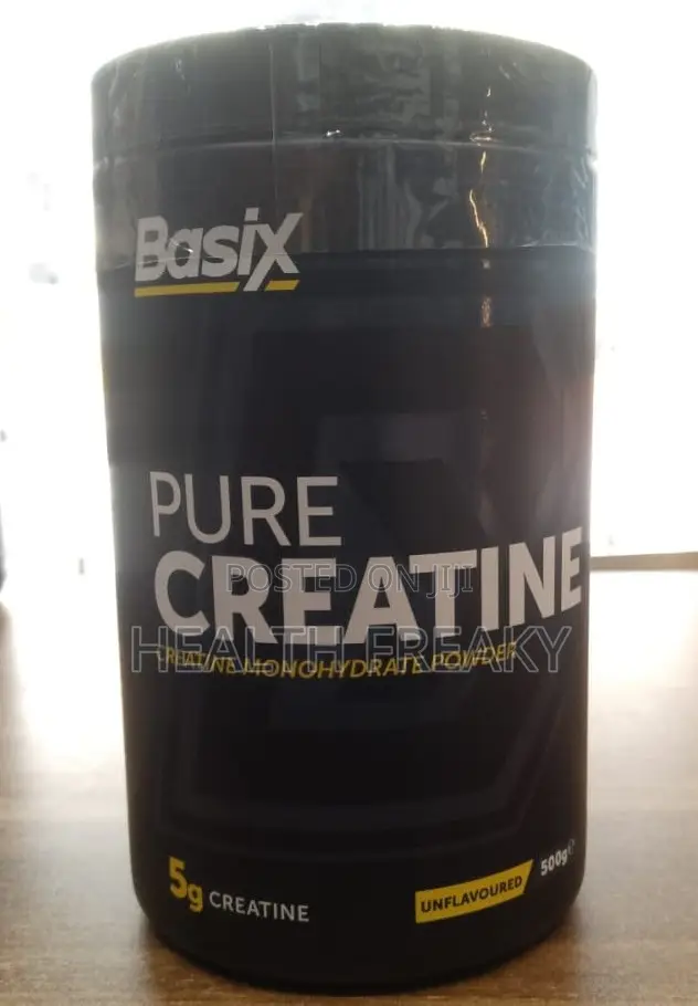 Creatine Basix Creatine Monohydrate Muscle Builder 100 Servings