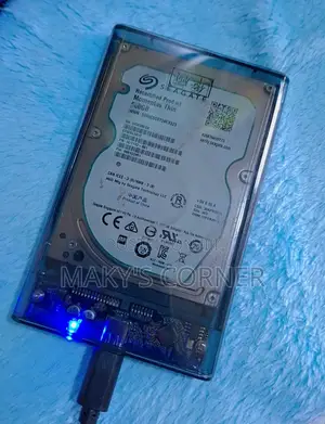 Transparent External Hard Disk Case