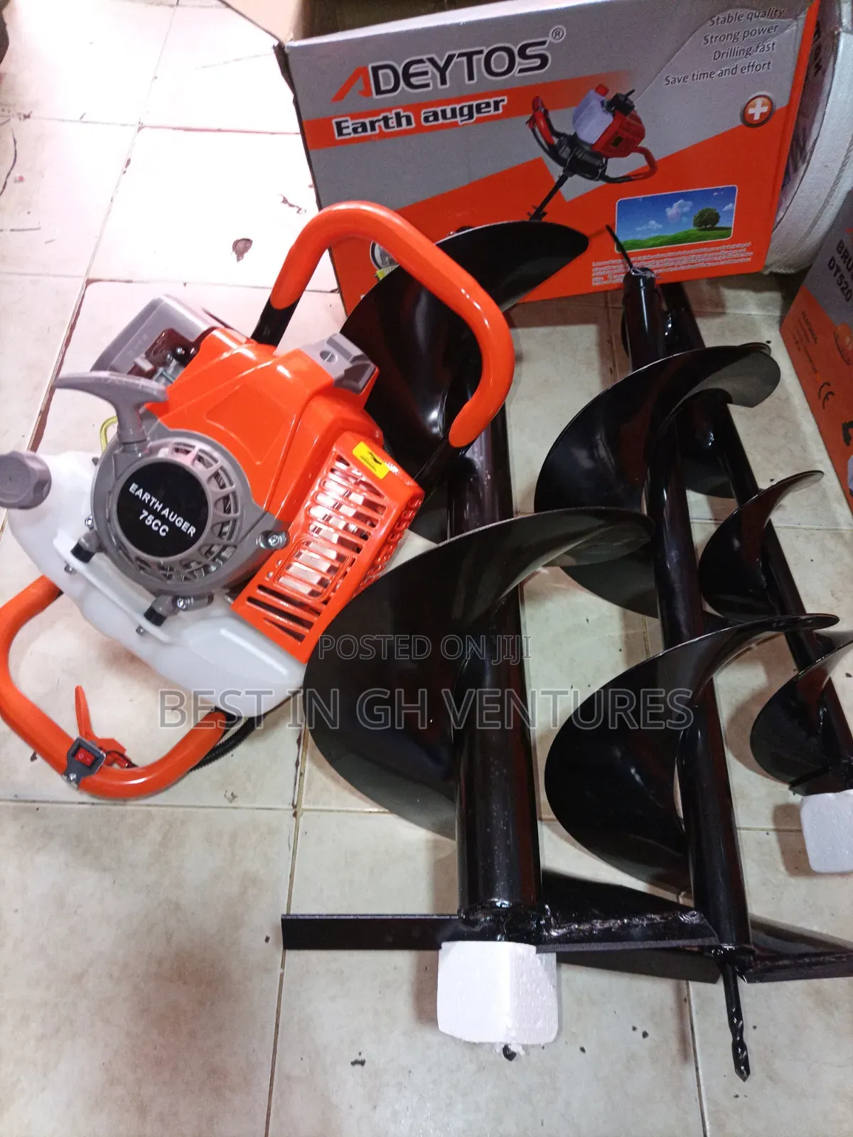 75cc Earth Auger With 3bits (15cm/20cm/30cm)