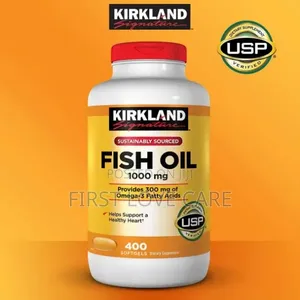 Kirkland Signature Fish Oil 1000 Mg., 400 Softgels. Omega 3.