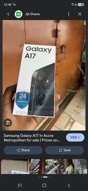Samsung Galaxy A17 128 GB Black