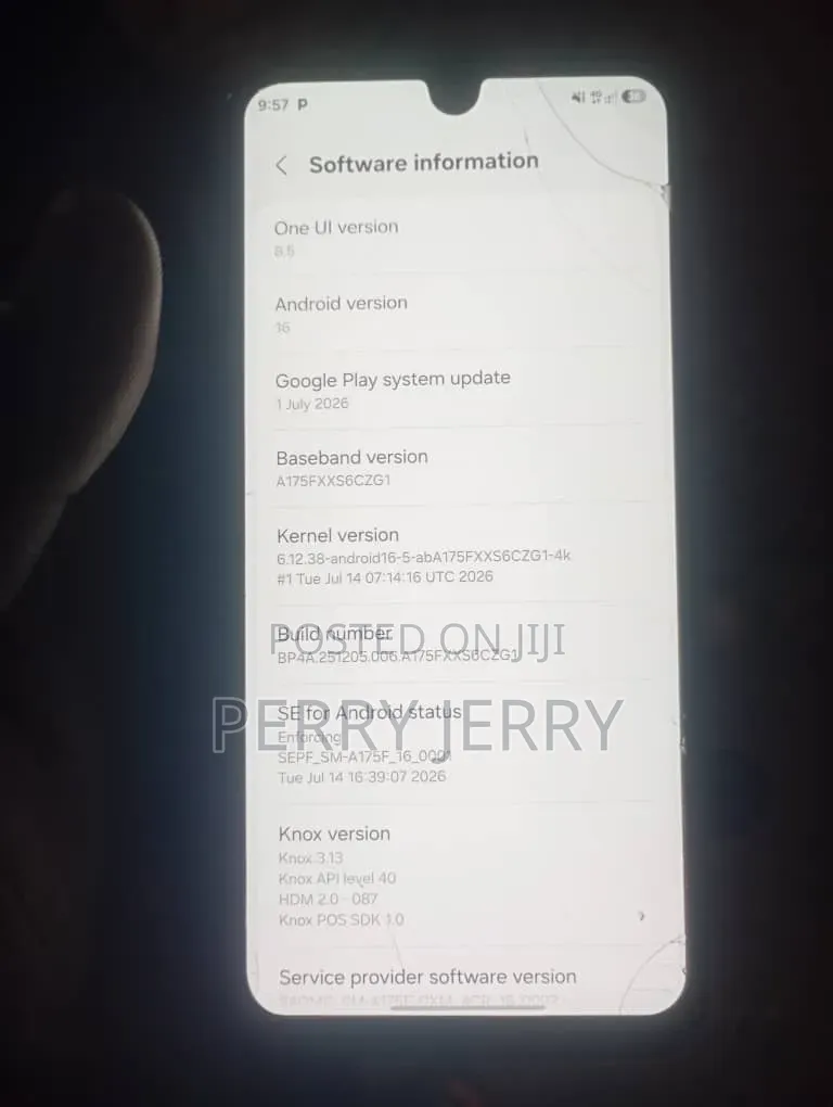 Samsung Galaxy A17 128 GB Black