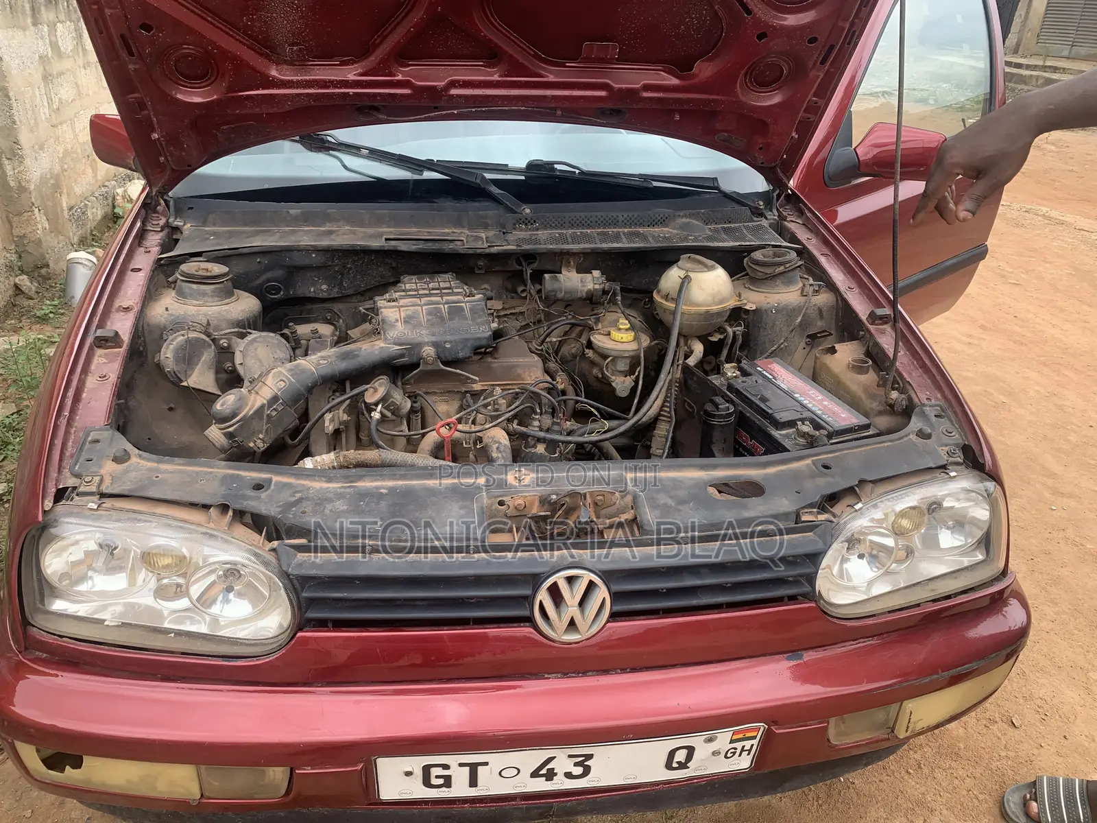 Volkswagen Golf Variant 1997 Burgundy