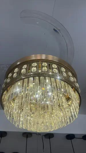 Fanlight Premium Spiral Crystal Chandelier