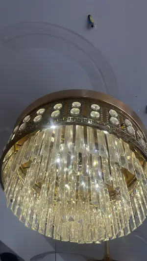 Fanlight Premium Spiral Crystal Chandelier