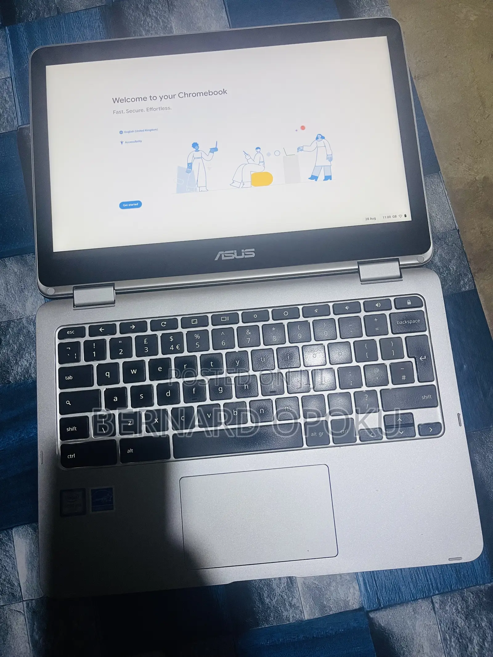 Laptop Asus Chromebook Flip C302CA 8GB Intel Core M3 eMMC 32GB