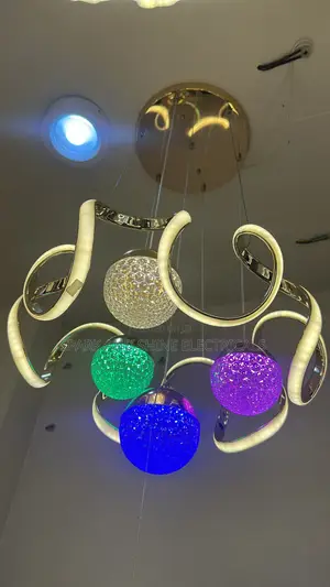 Elegant LED Crystal Ceiling Light