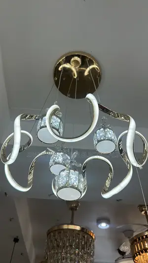 Elegant LED Crystal Ceiling Light