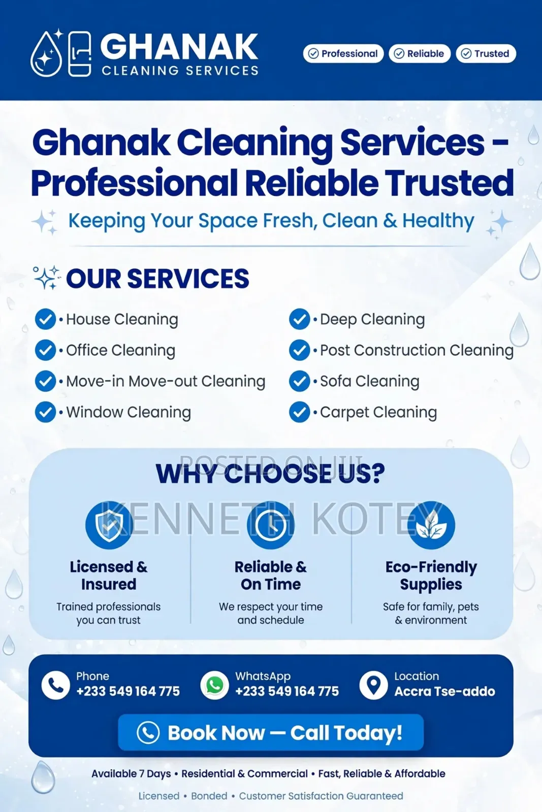 Ghanak Cleaning Services
