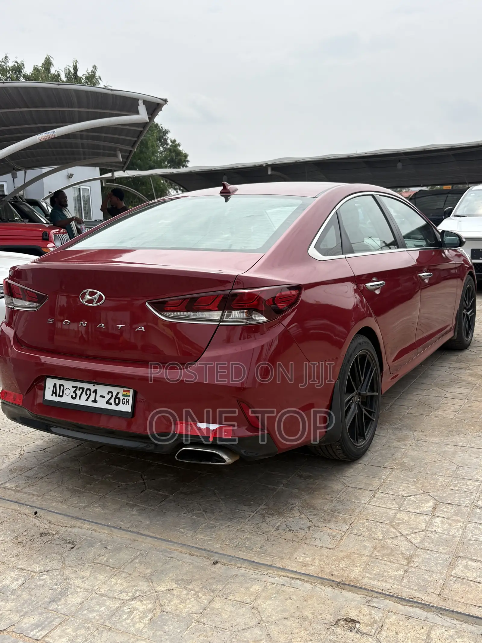 Hyundai Sonata Sport Sedan FWD (2.4L 4cyl 6A) 2017 Red