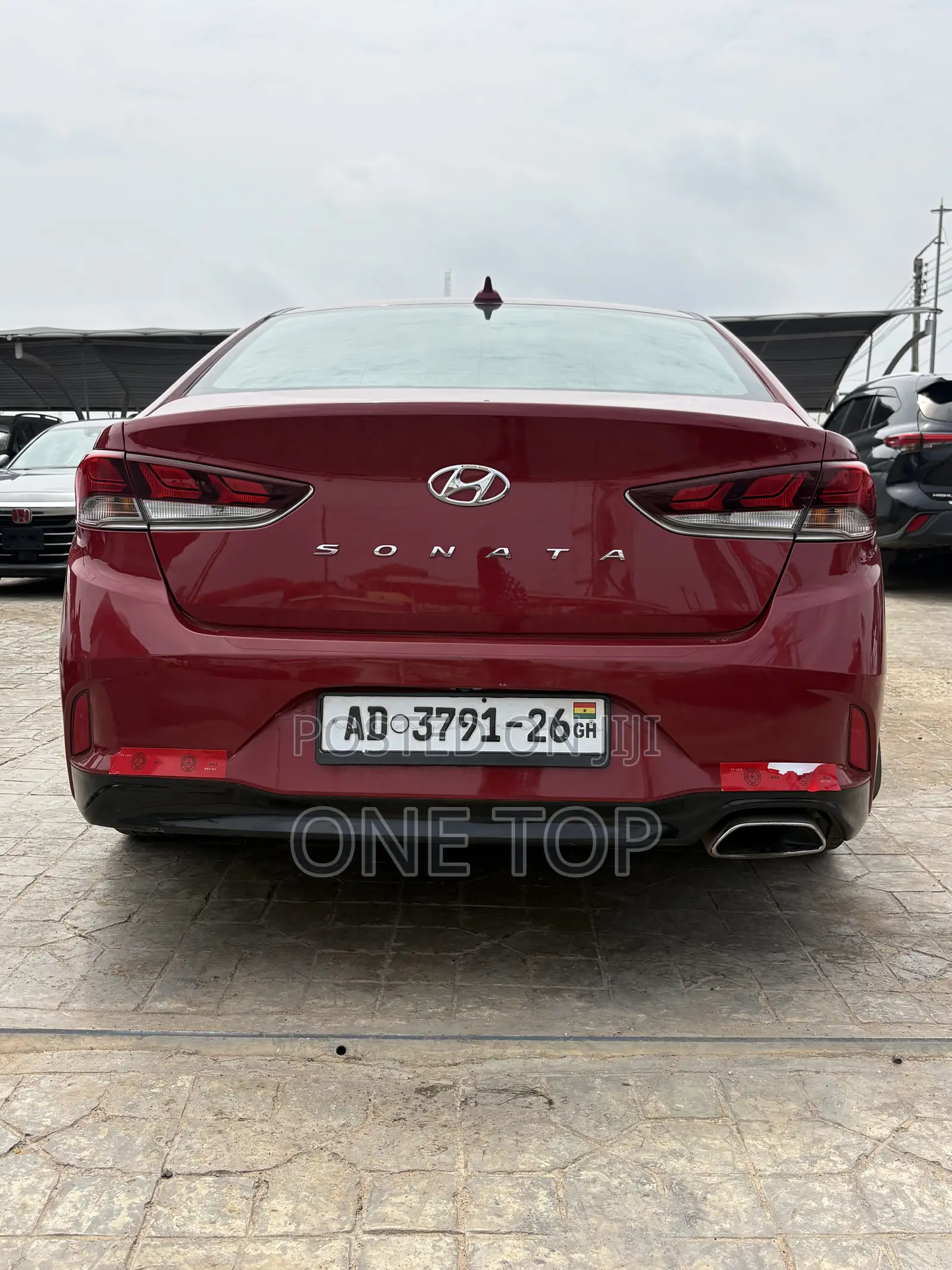 Hyundai Sonata Sport Sedan FWD (2.4L 4cyl 6A) 2017 Red