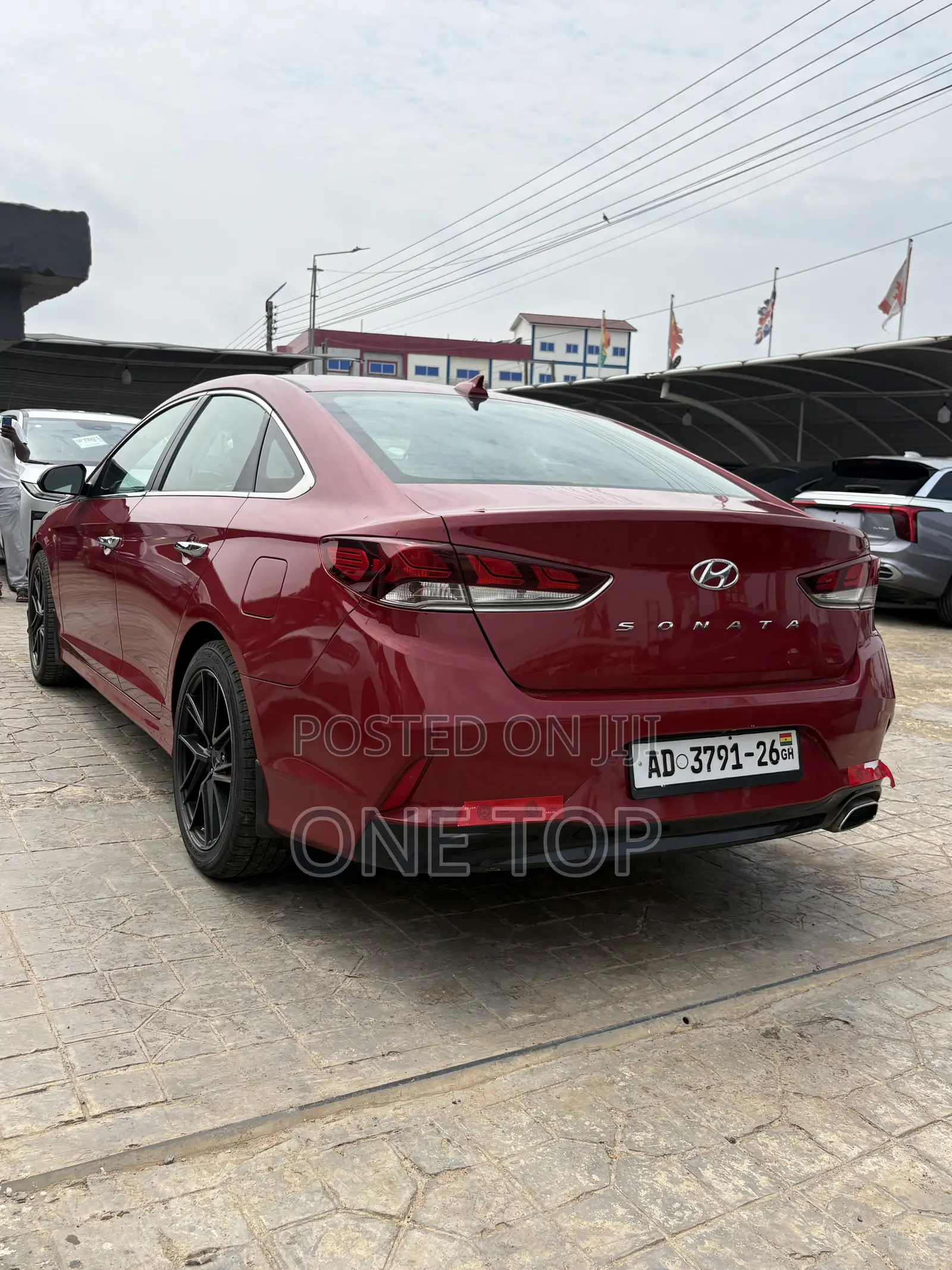 Hyundai Sonata Sport Sedan FWD (2.4L 4cyl 6A) 2017 Red