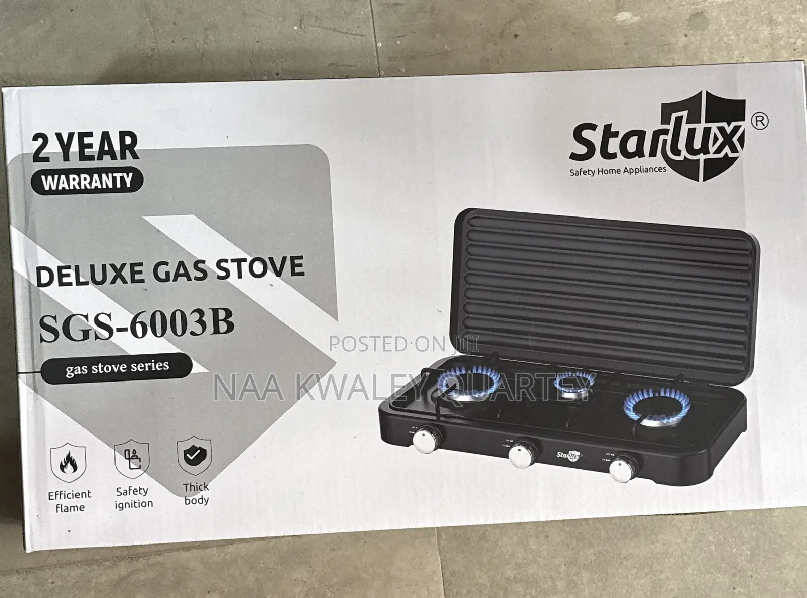 Deluxe Gas Stove