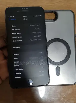 New Apple iPhone 8 Plus 64 GB Black