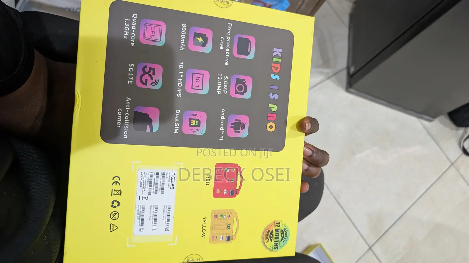 New Tablet 128 GB Black