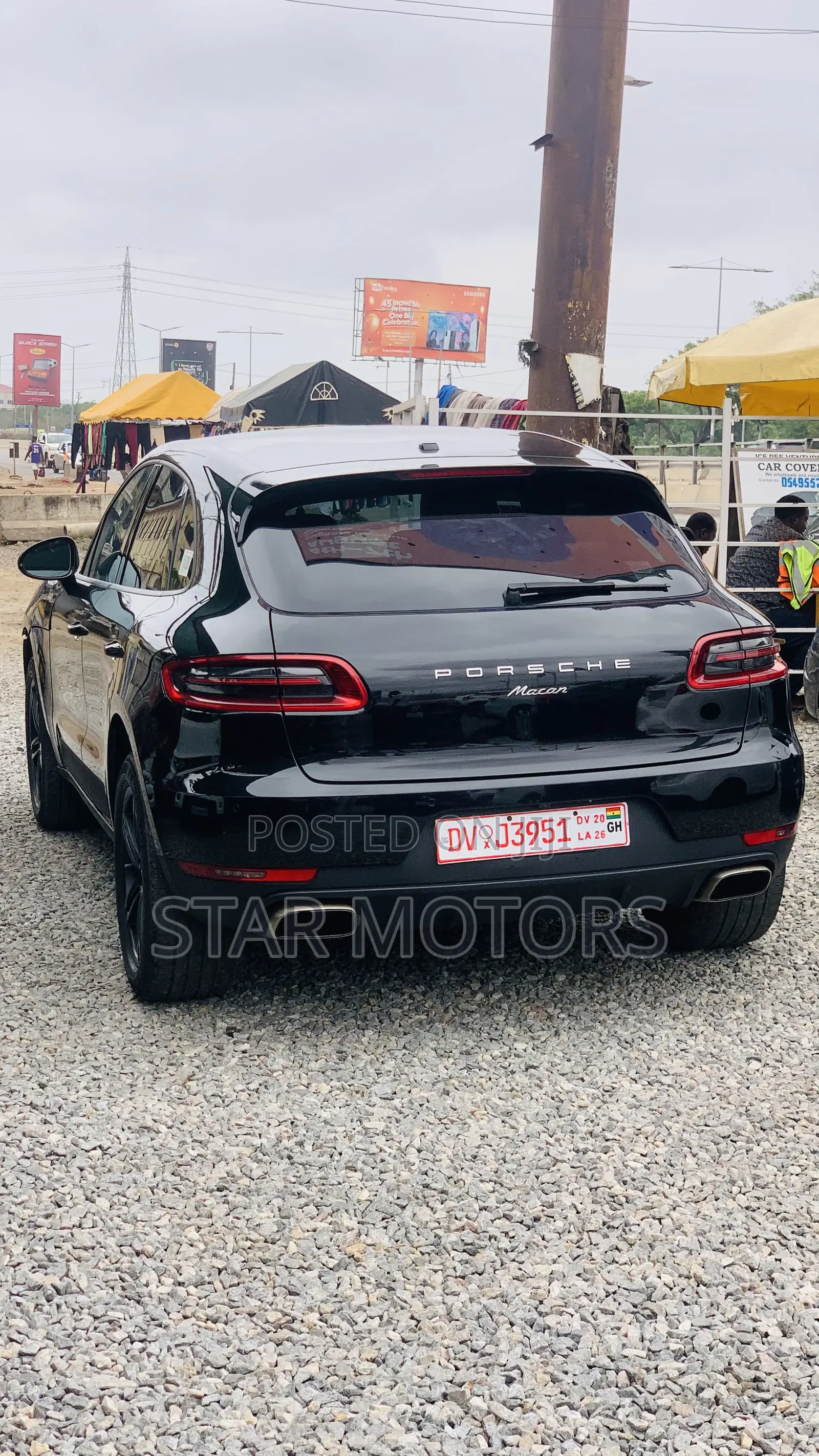 Porsche Macan S 2017 Black