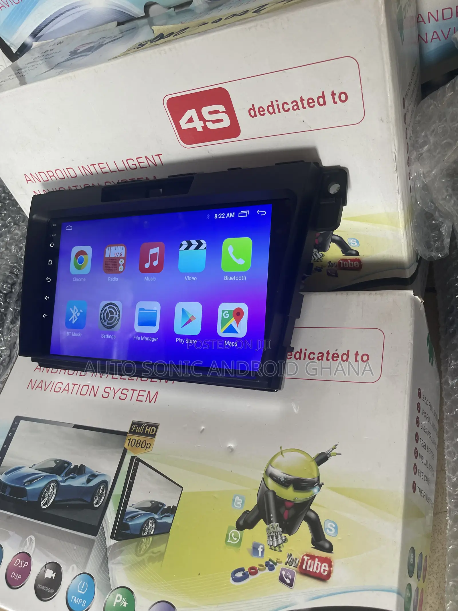 Mazda Cx7 2010 Android Infotainment Upgrade Screen