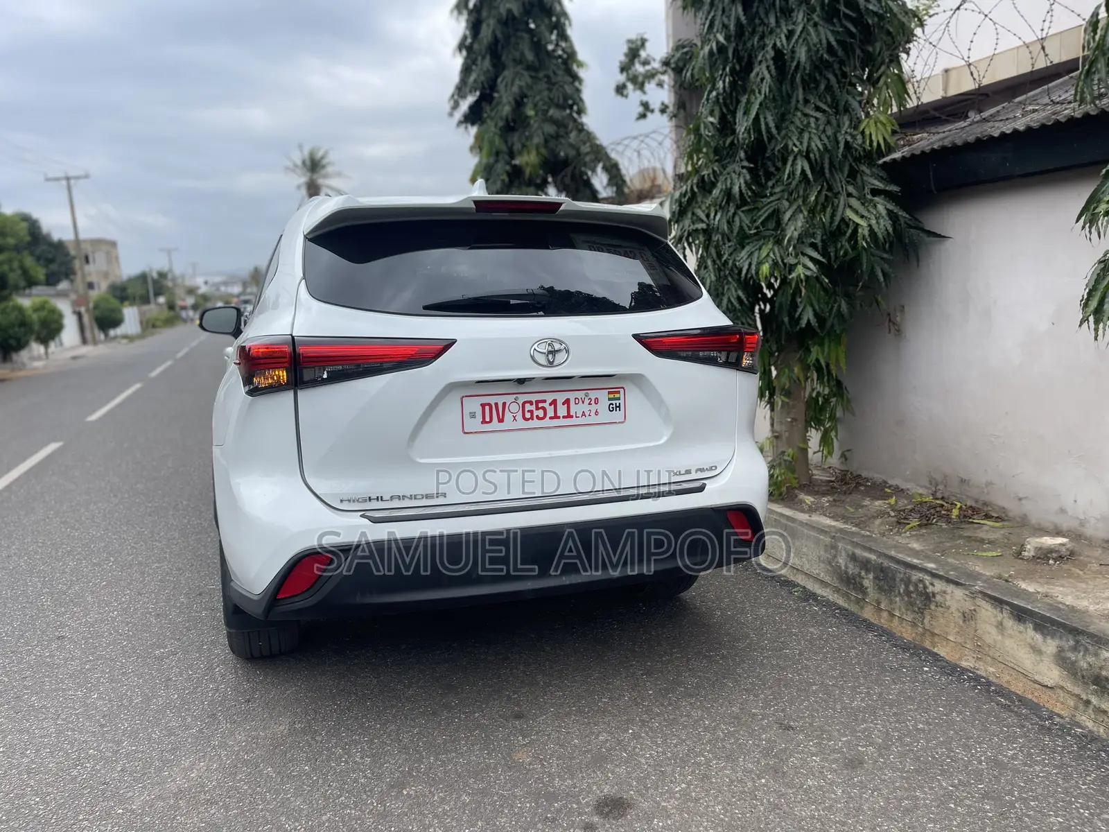 Toyota Highlander XLE 2022 White