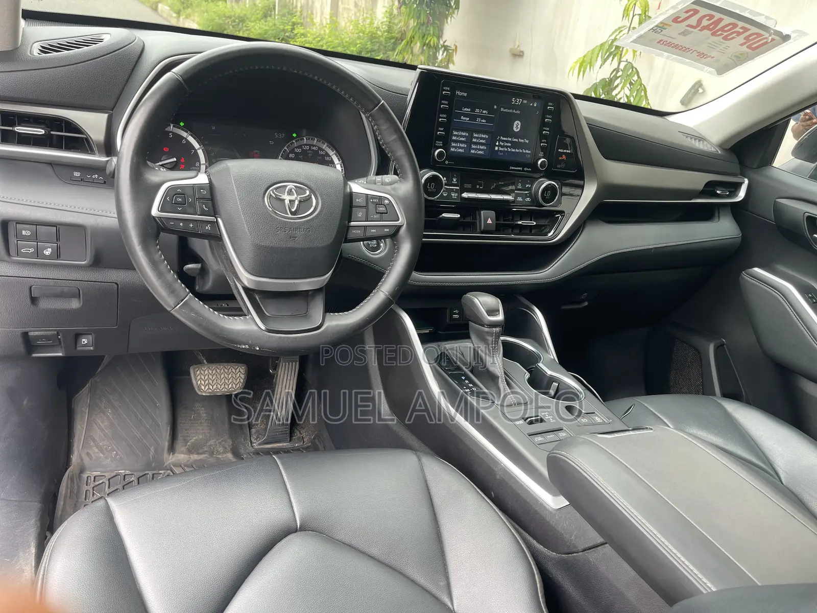 Toyota Highlander XLE 2022 White