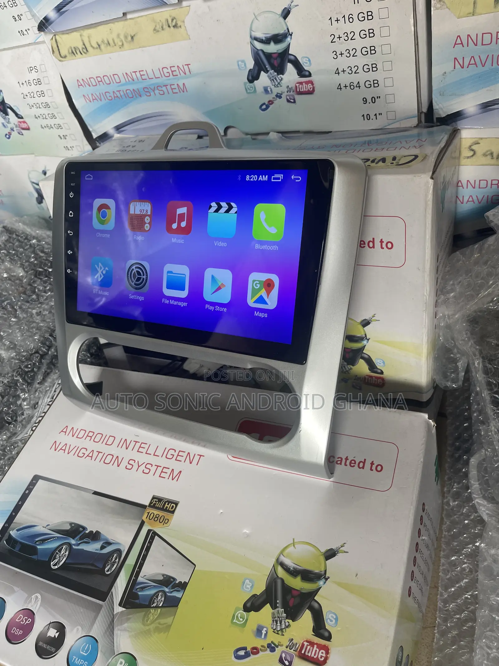 Ford Focus 2009 Android Infotainment Upgrade Screen