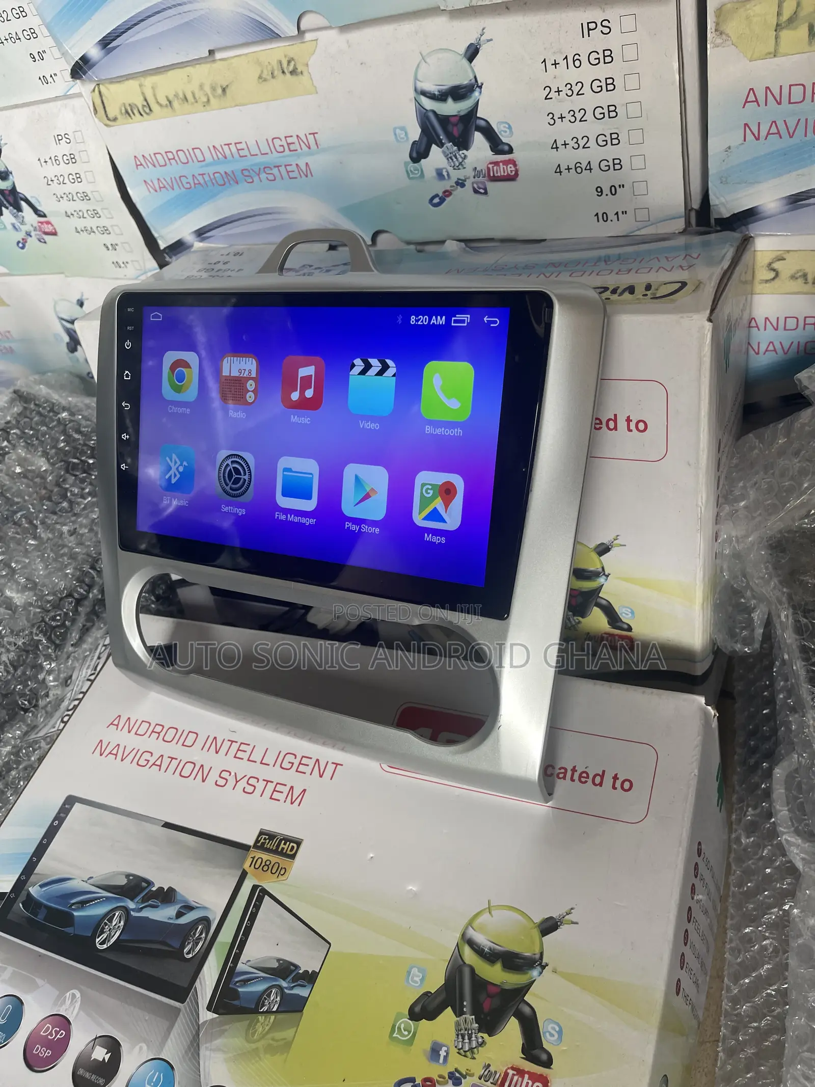 Ford Focus 2009 Android Infotainment Upgrade Screen