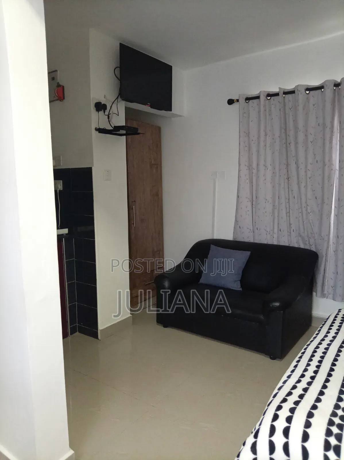 Furnished 1bdrm Apartment in Dulo Imex Apartment, Spintex for rent