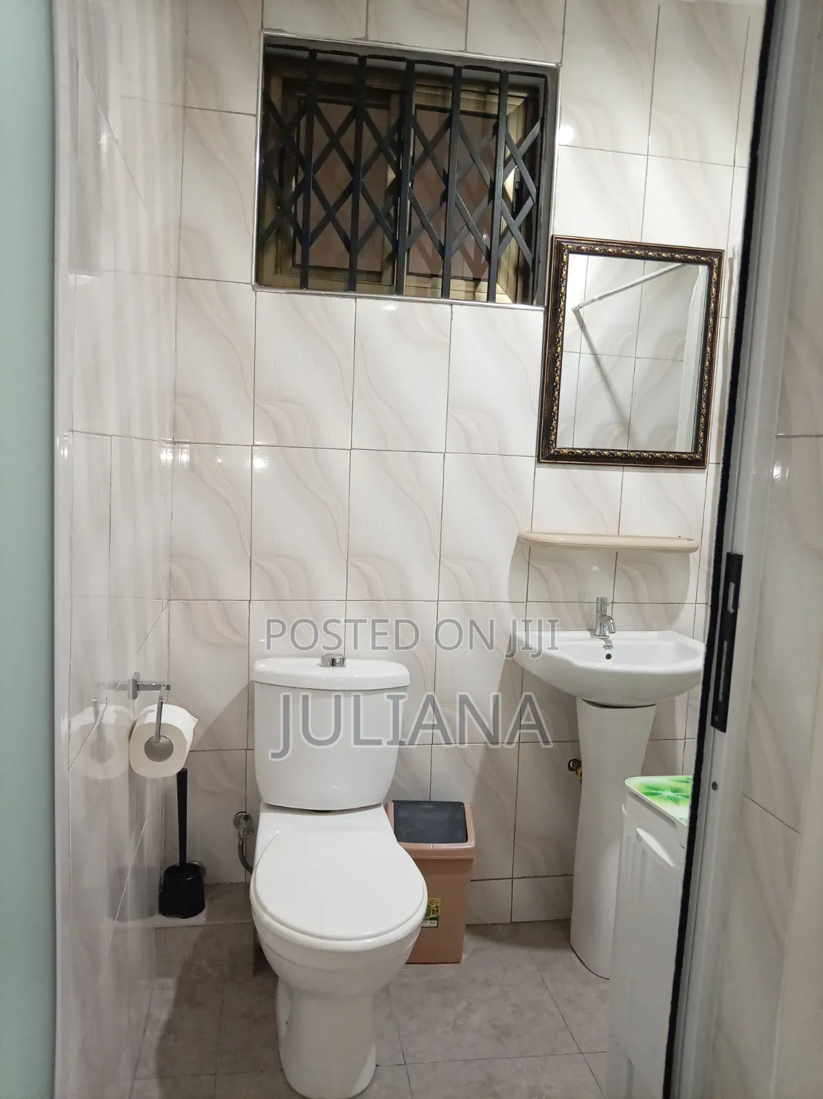 Furnished 1bdrm Apartment in Dulo Imex Apartment, Spintex for rent