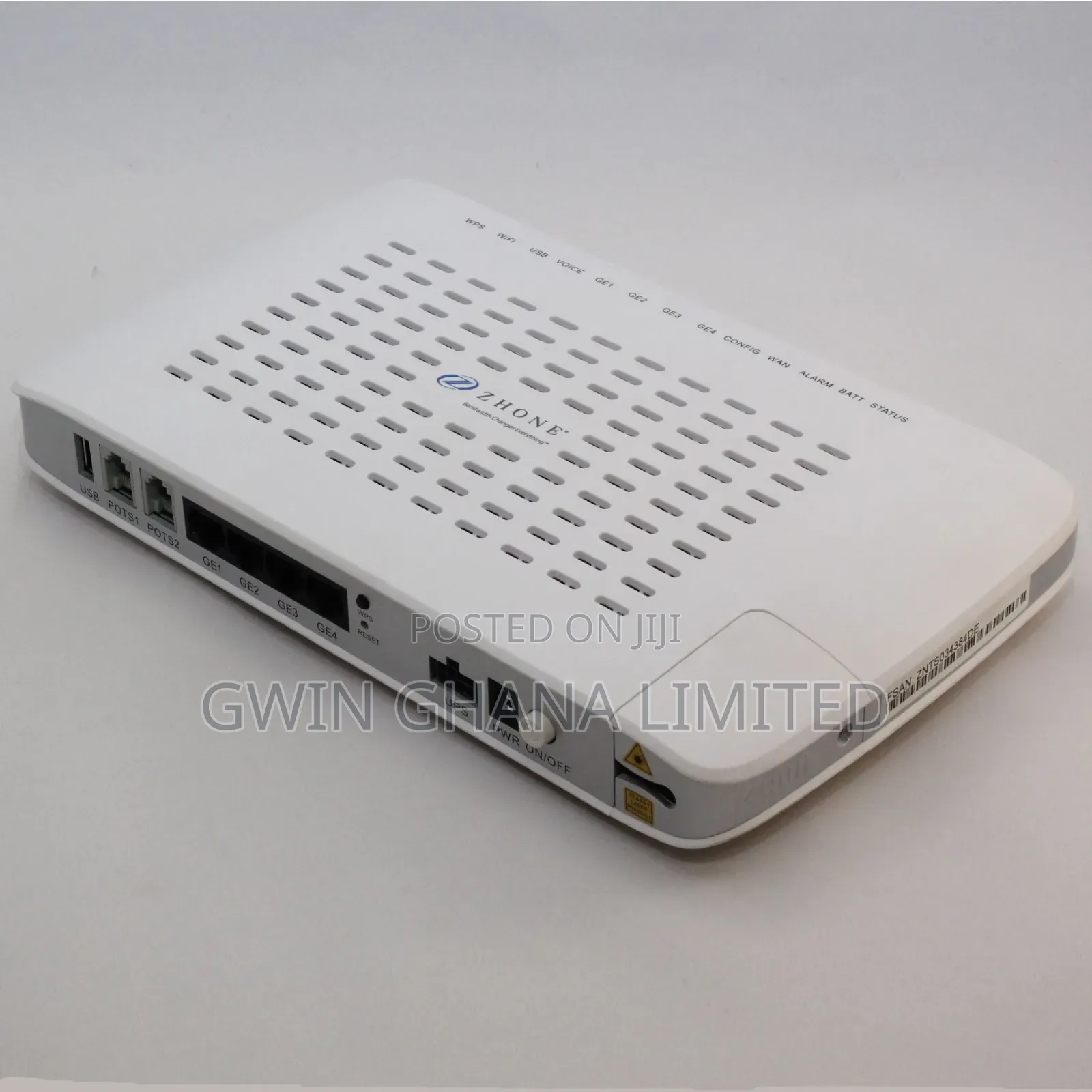 ZNID-GE-2628A-00-0GN Indoor Gigabit Active Optical Network Terminal