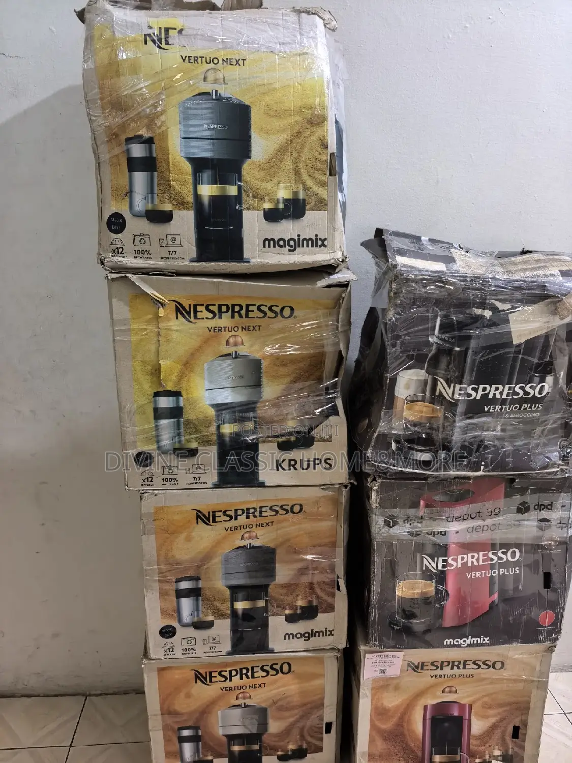 Refurbished Nespresso Coffee Machines for Parts