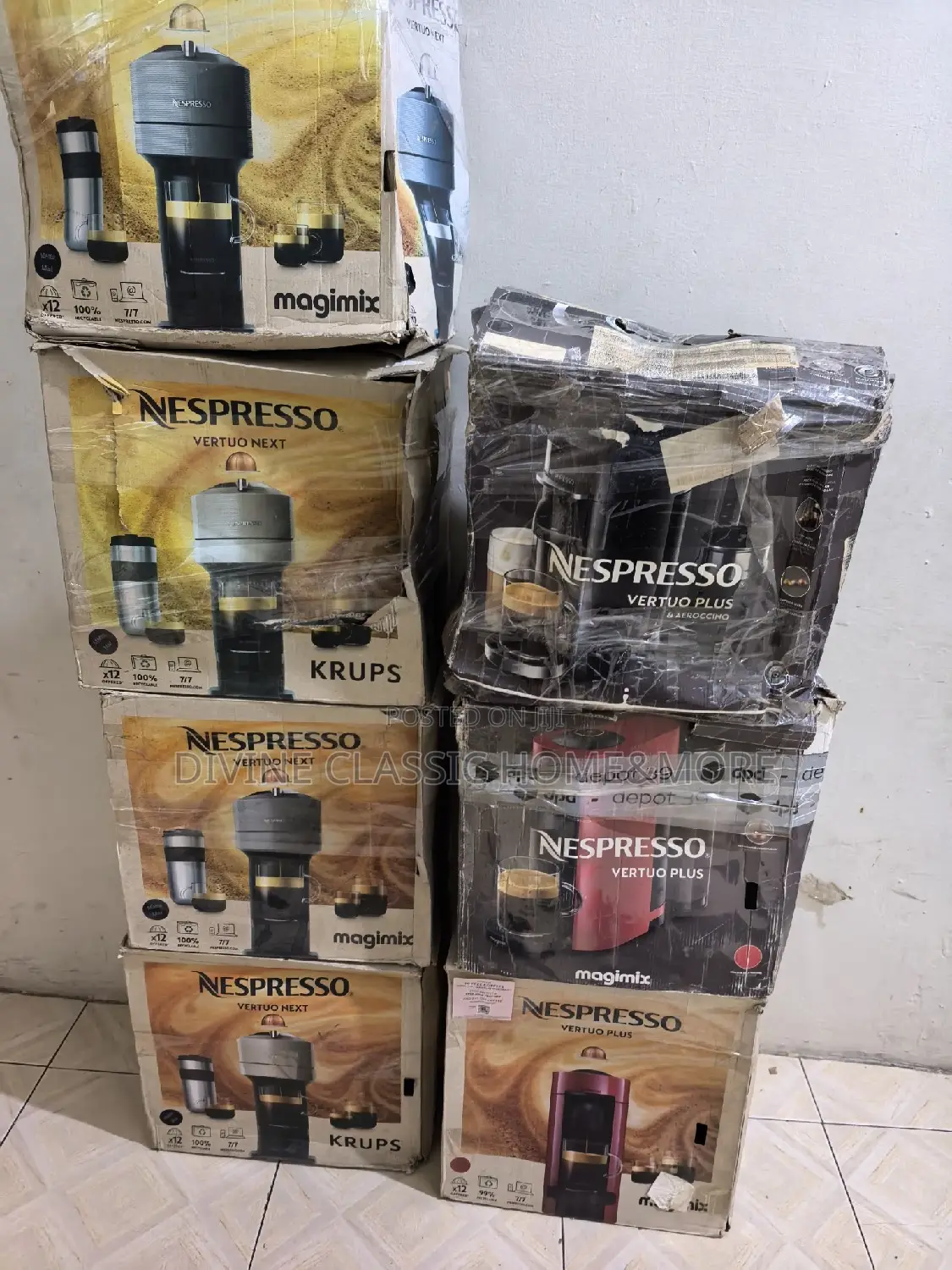 Refurbished Nespresso Coffee Machines for Parts