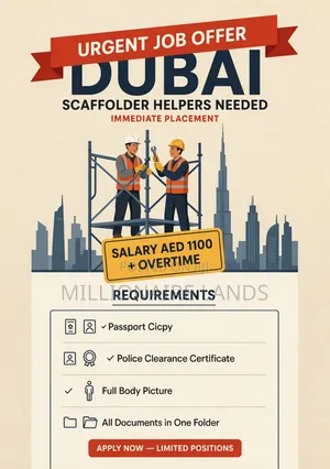Scaffolding Helpers to Dubai