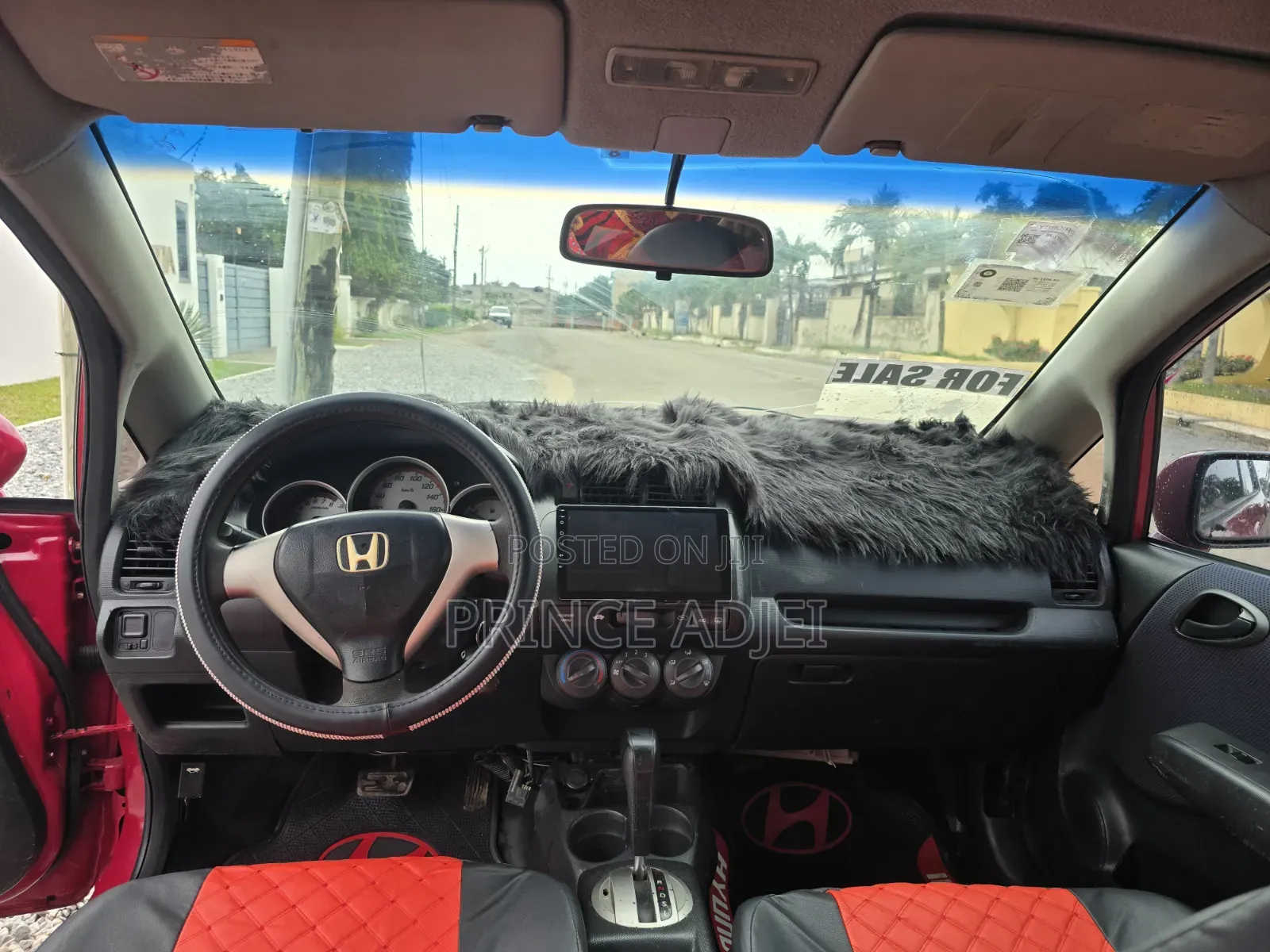 Honda Fit 2006 Red