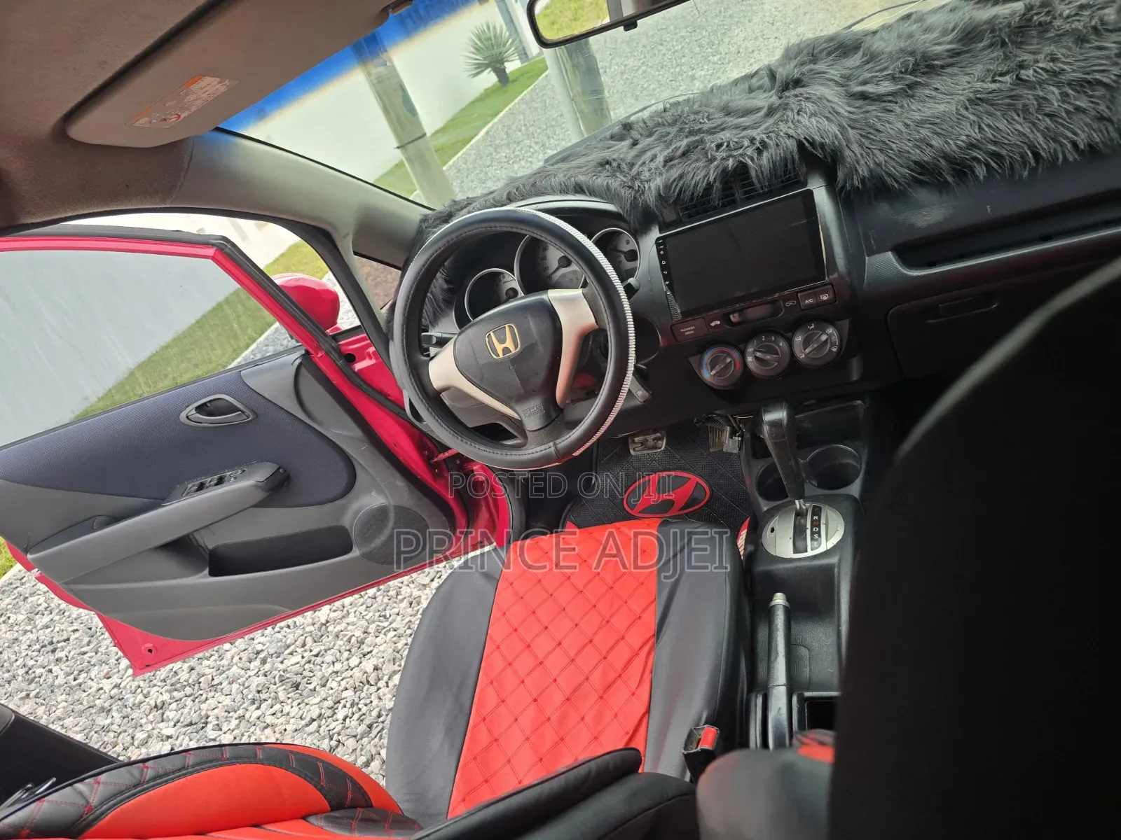 Honda Fit 2006 Red