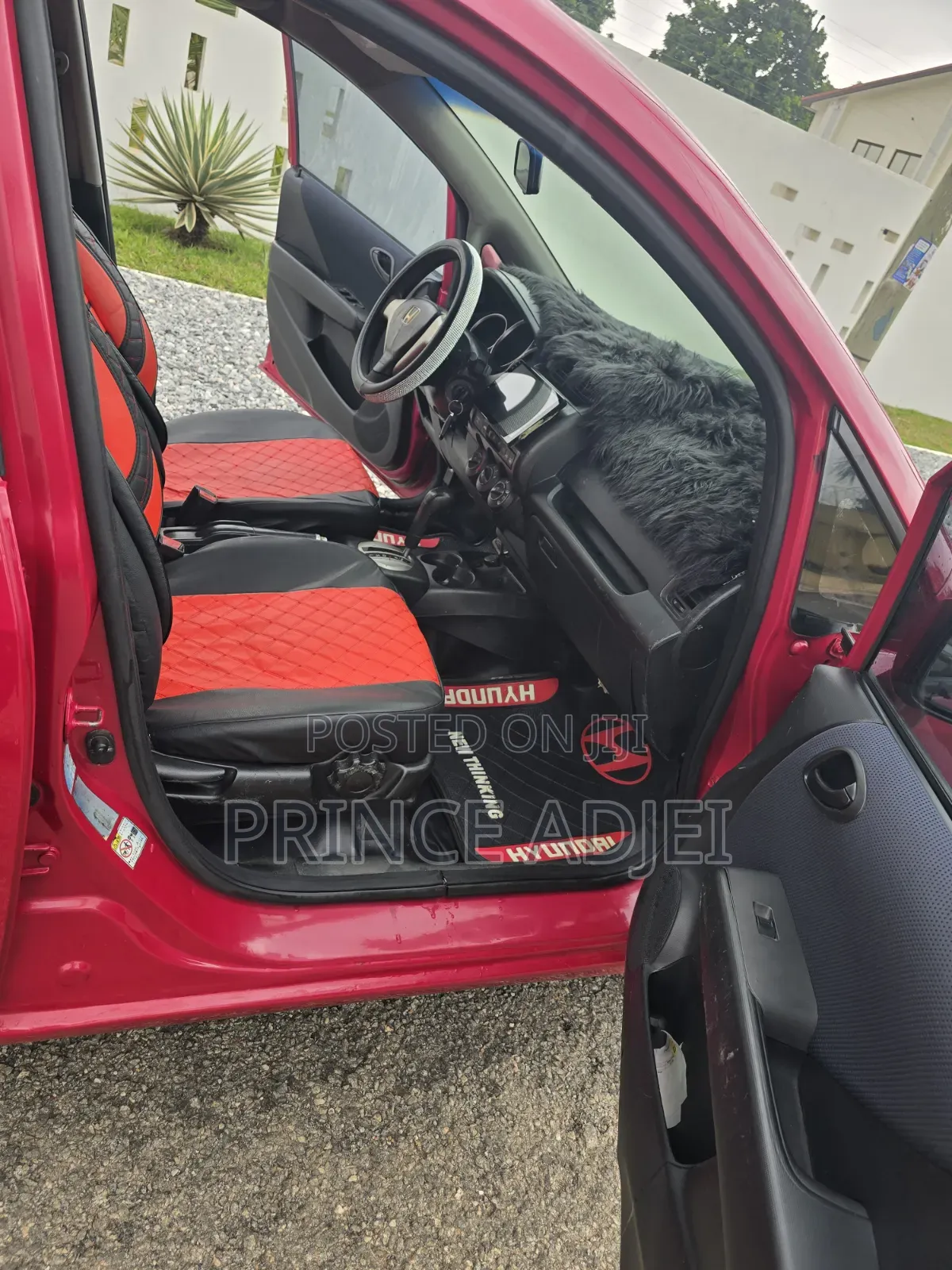 Honda Fit 2006 Red