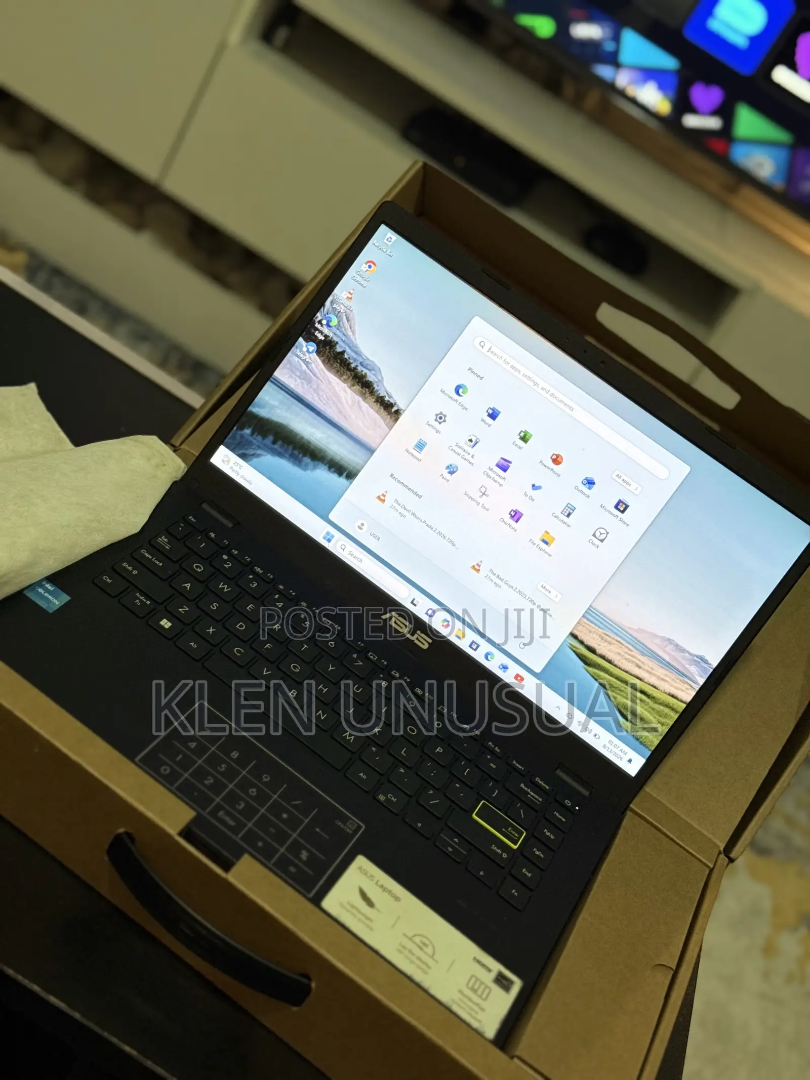 Laptop Asus 4GB Intel Celeron SSD 72GB