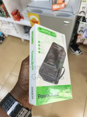 CMOPOL-GH POWER BANK — 30000mAh With 4 Built-in Cables