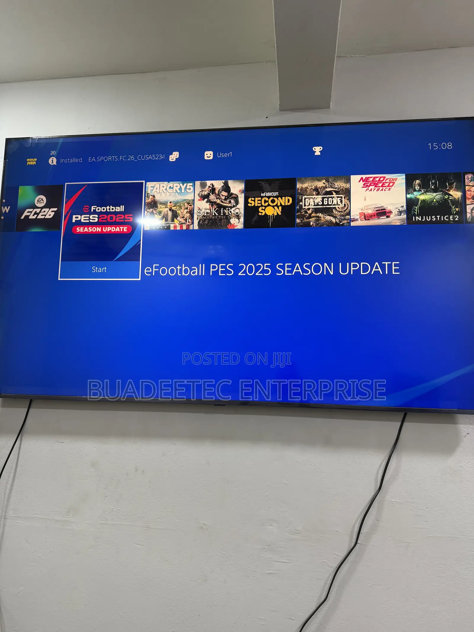 Ps4  Console With Pad and Games