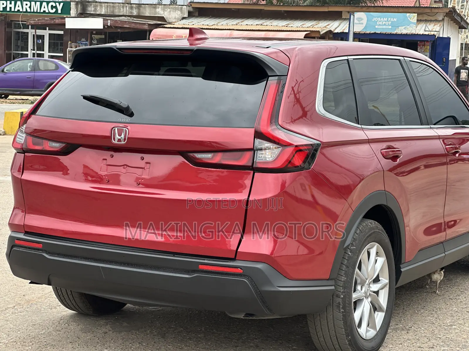 Honda CR-V EX AWD 2026 Red