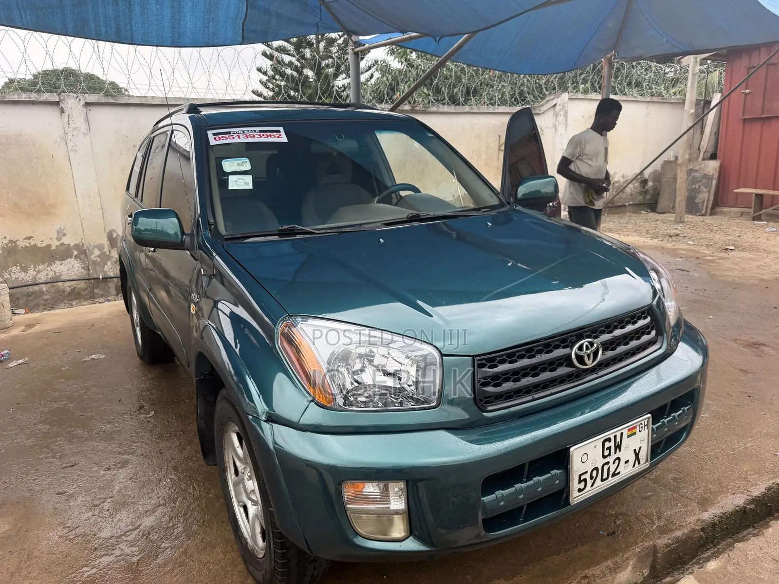 Toyota RAV4 2002 Green