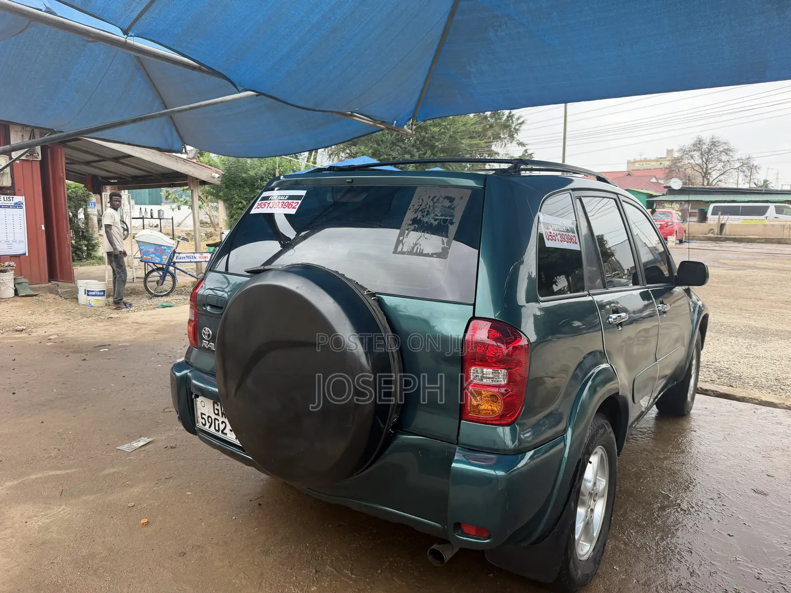 Toyota RAV4 2002 Green