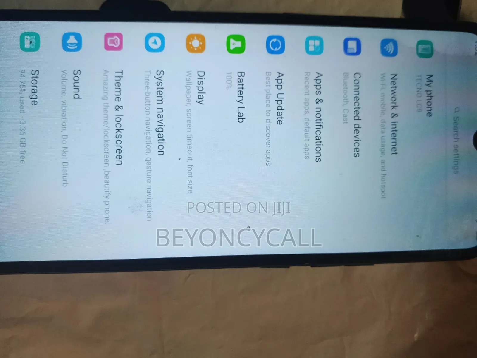 Tecno Pouvoir 4 Pro 64 GB Blue