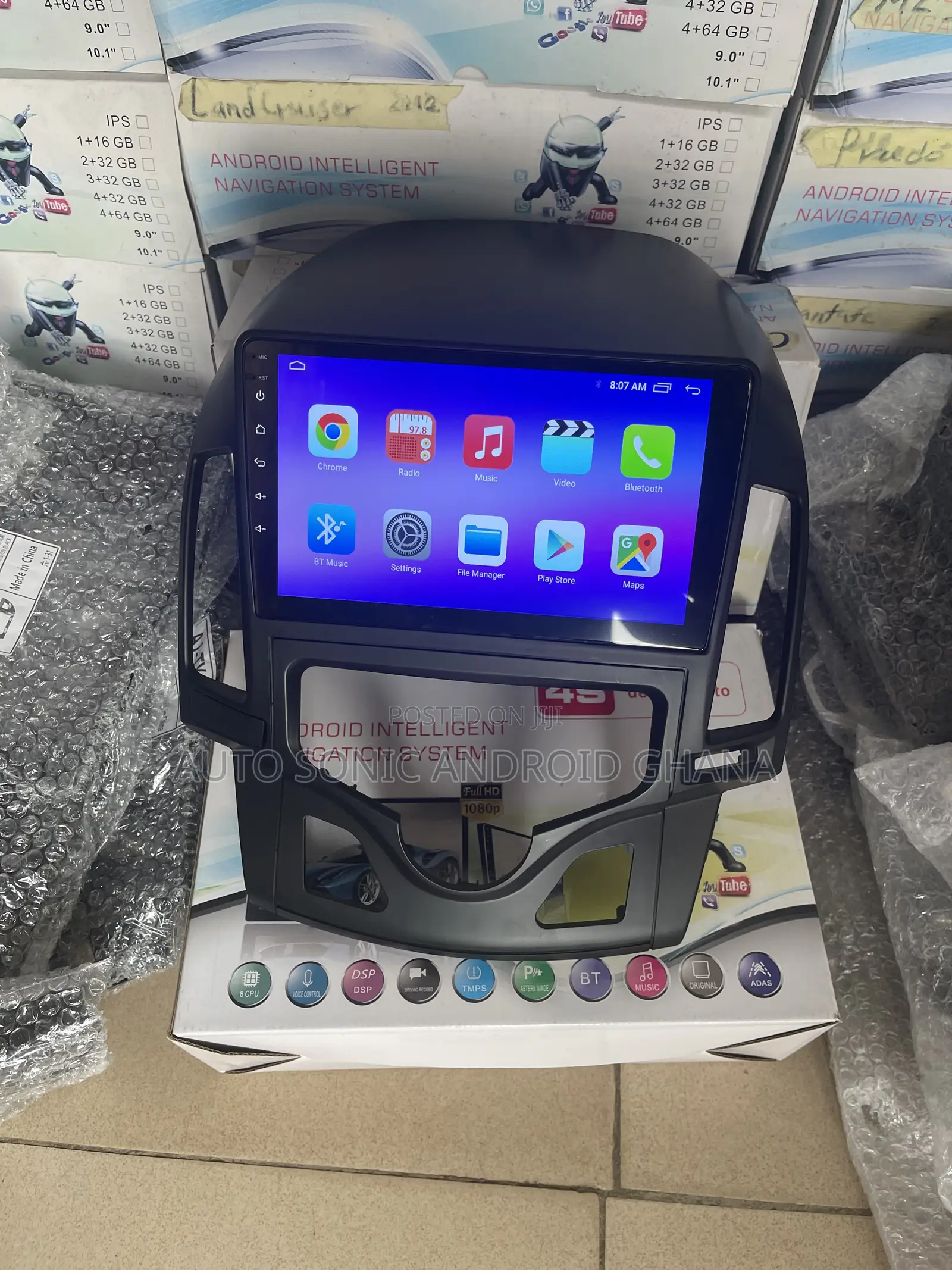 I30 2010 Android Infotainment Upgrade Screen