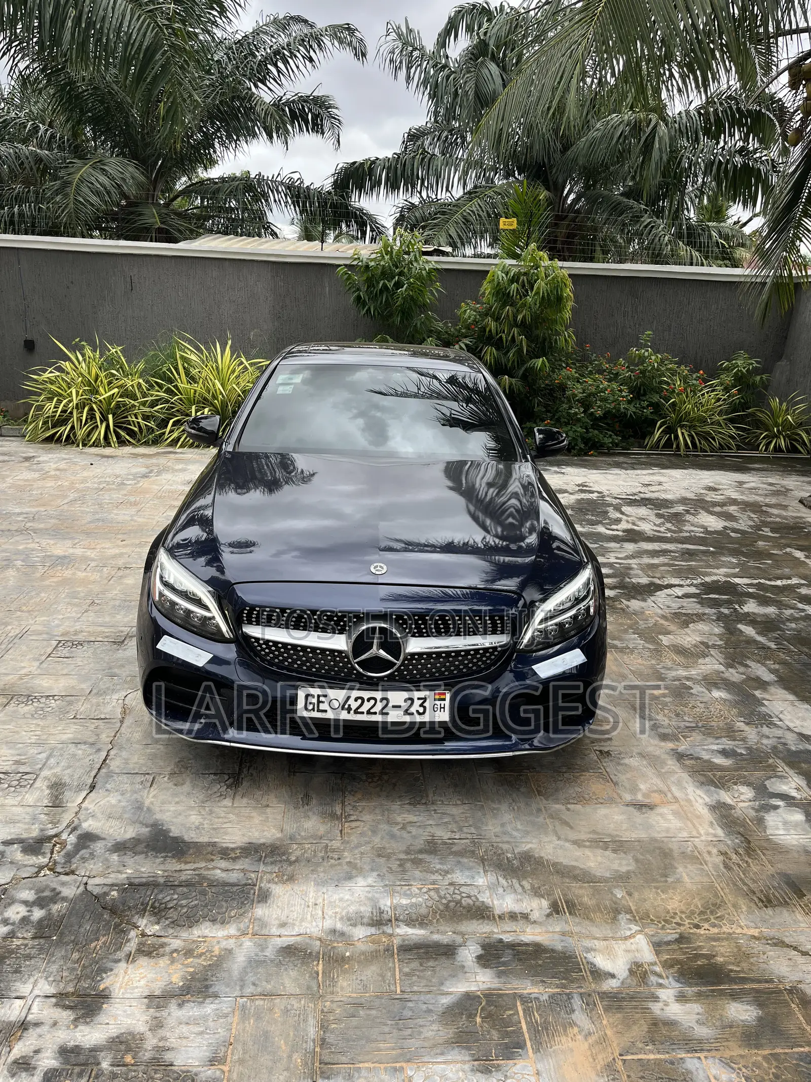 Mercedes-Benz C300 Base C300 AWD 4MATIC Cabriolet 2019 Blue