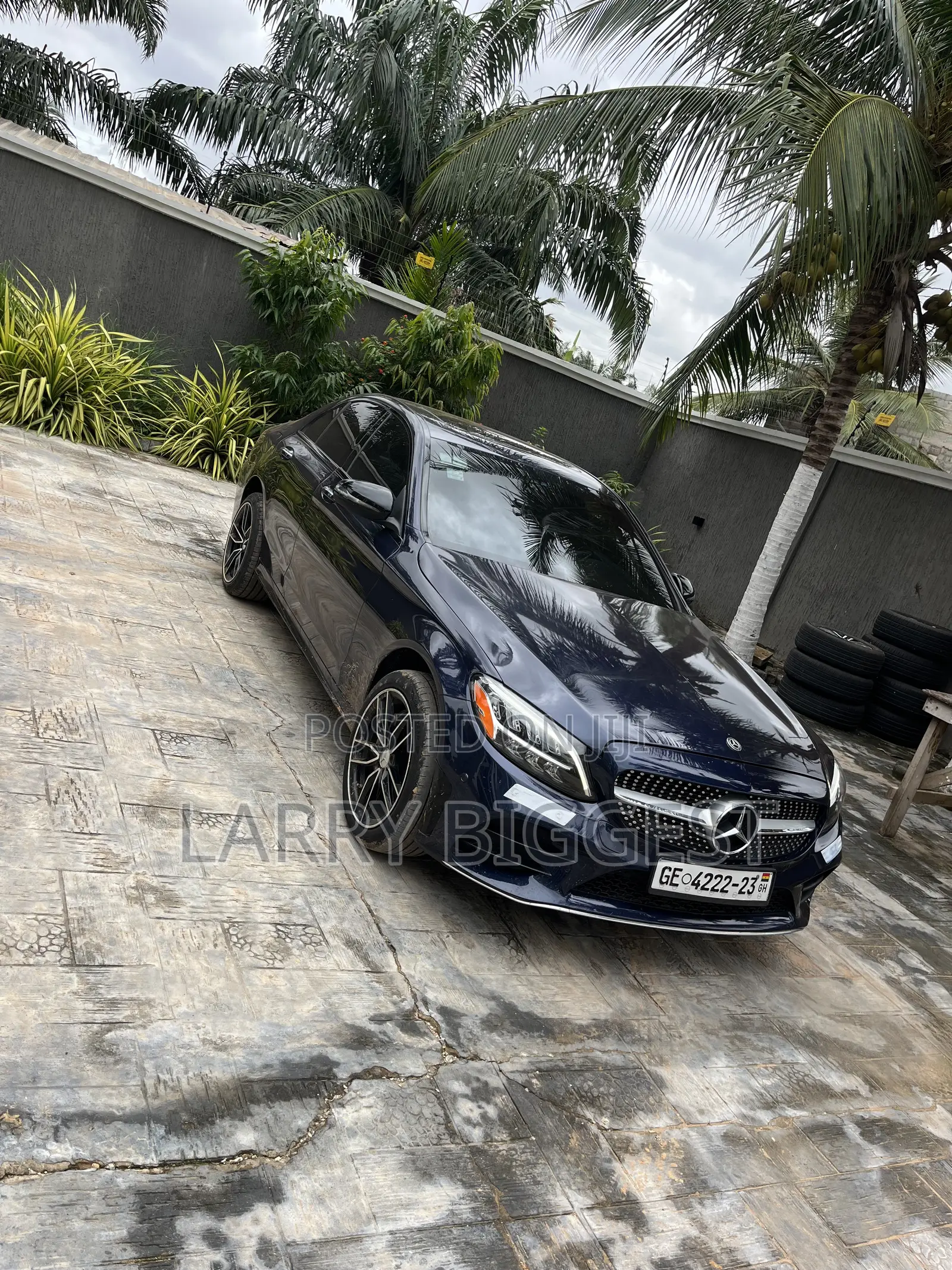 Mercedes-Benz C300 Base C300 AWD 4MATIC Cabriolet 2019 Blue