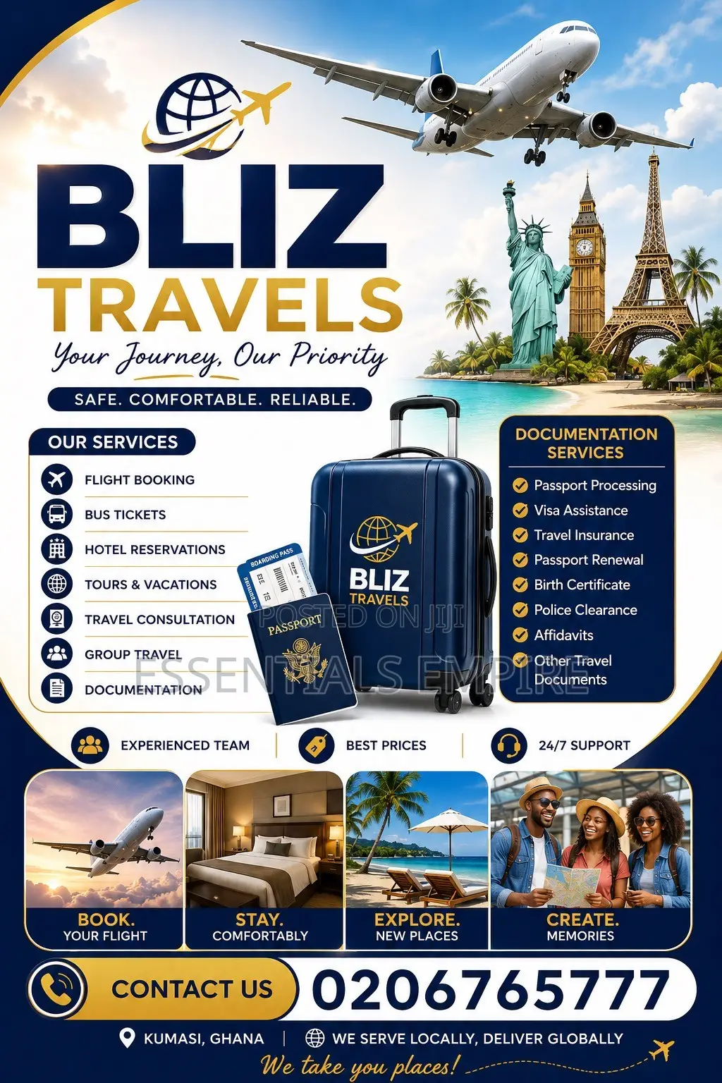 Traveling Documents and Passport